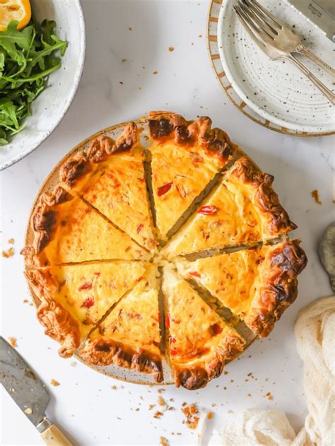 Puff Pastry Quiche Recipe Lenas Kitchen