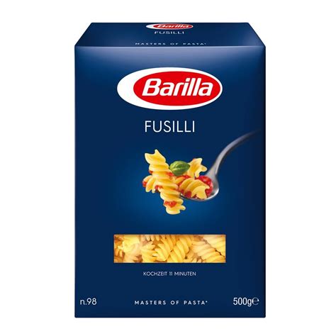 Barilla Fusilli Glutenfreie Nudeln Fusilli Barilla Nudeln