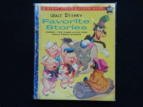 GLGB- Walt Disney Favorite Stories (Giant Little Golden Book) - GoldenBookGuy.com