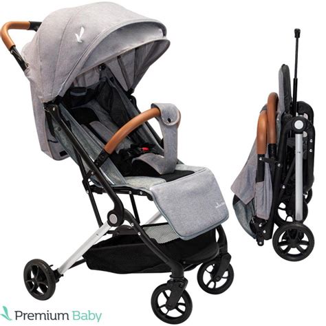 Premium Baby Company Cochecito Ultraliviano Plegado Tipo Valija