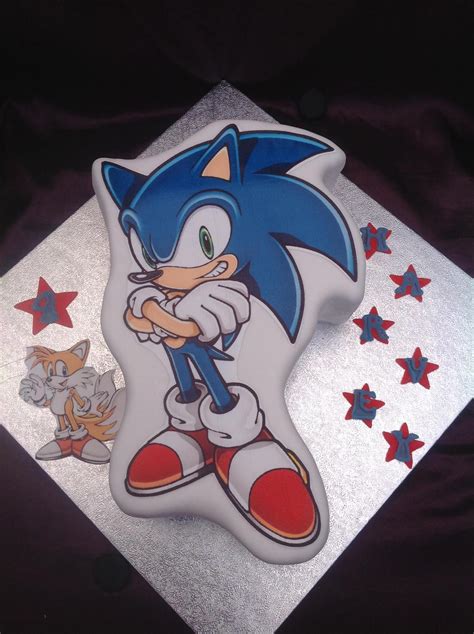 Sonic The Hedgehog Cake Template