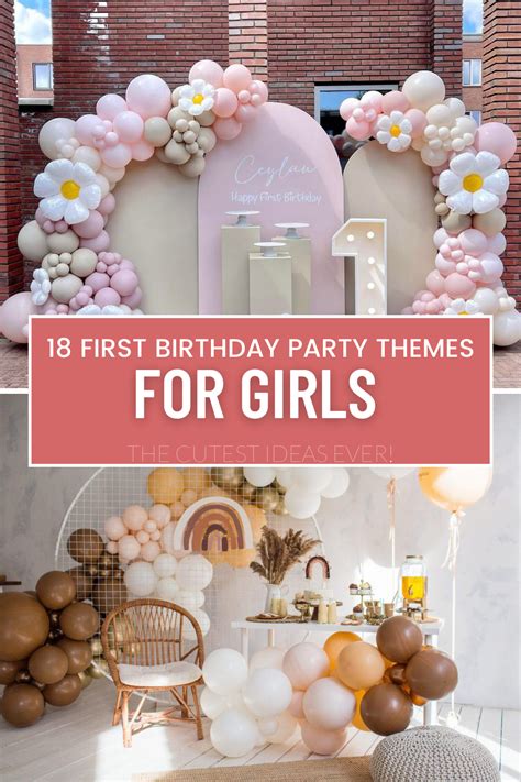 18 First Birthday Party Themes For Girls That You Will Absoluetly Love