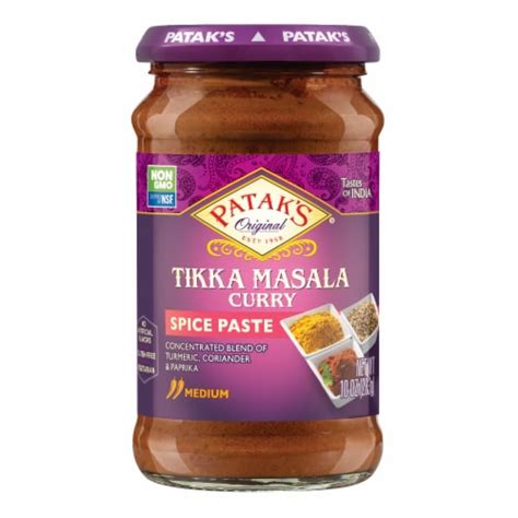 Patak S Tikka Masala Curry Spice Paste Oz King Soopers