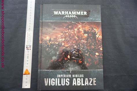 Imperium Nihilus Vigilus Ablaze Hardback Supplement For Warhammer