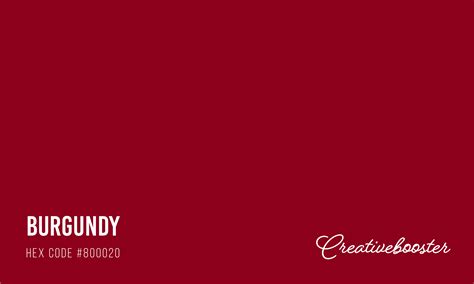 All About Burgundy Color Color Codes Meaning And Pairings Creativebooster