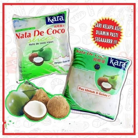 Jual Kara Nata De Coco Slice Sari Kelapa Kg Shopee Indonesia