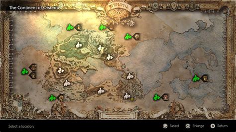 Octopath Traveler Map Best Tourist Places In The World