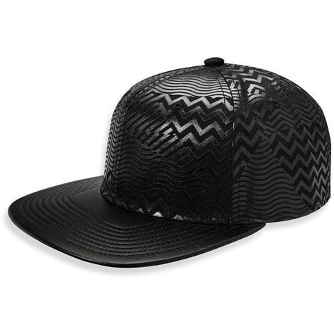 Gents Men S Luxe Pat Flat Brim Baseball Cap Black