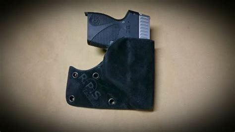 Kydex pocket holster (suede covered) - RPS Tactical - Tactical Firearm Solutions. Fairfield, Maine