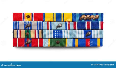 Military Uniform Ribbons Stock Photo Image Of Ornate 125966732