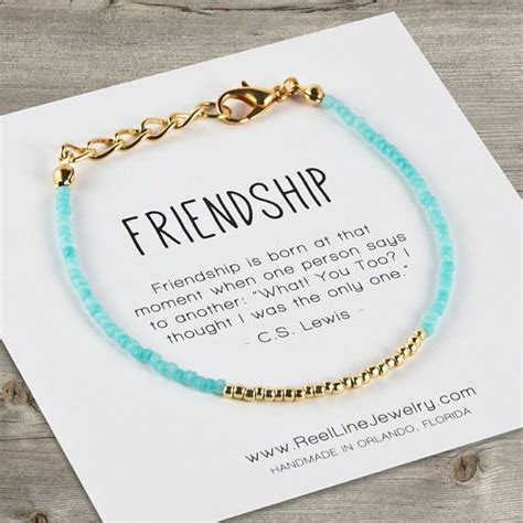 Modern FRIENDSHIP Bracelet Best Friend Gift Best Friend Friendship