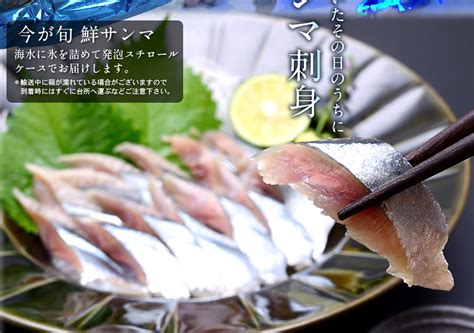 【楽天市場】サンマ 新物 生さんま 刺身用 10尾 鮮さんま 鮮サンマ 秋刀魚 お刺し身 国産 宮城県 三陸 直送 生 冷蔵 海水氷詰め 鮮度