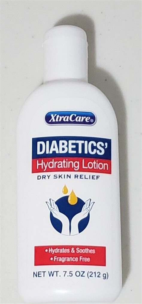 Xtra Care Diabetics Hydrating Lotion Dry Skin Relief Cream Fragrance Free International