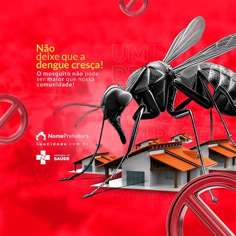 Campanha Publicitária Combate à Dengue Designi Behance