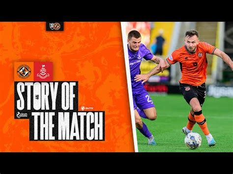 Dundee United 2 0 Airdrieonians Story Of The Match YouTube