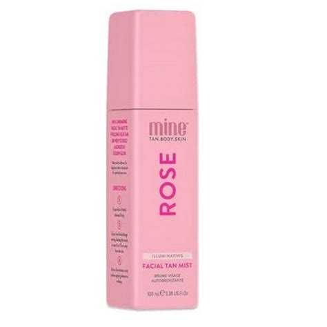 MineTan Rose Mist Face Tan Spray 100 Ml BilligParfume Dk