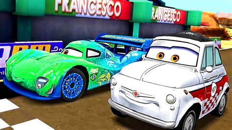 Cars Fast As Lightning Luigi Vs Carla Veloso Youtube