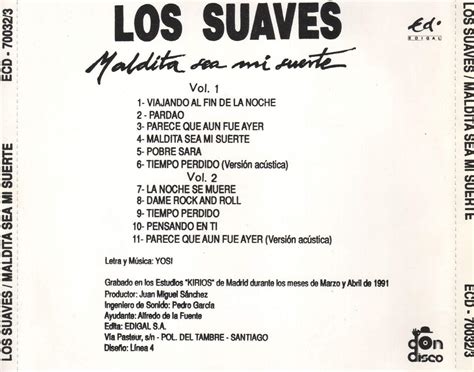 ZEPPELIN ROCK LOS SUAVES Maldita sea mi suerte 1991 CRÍTICA Review