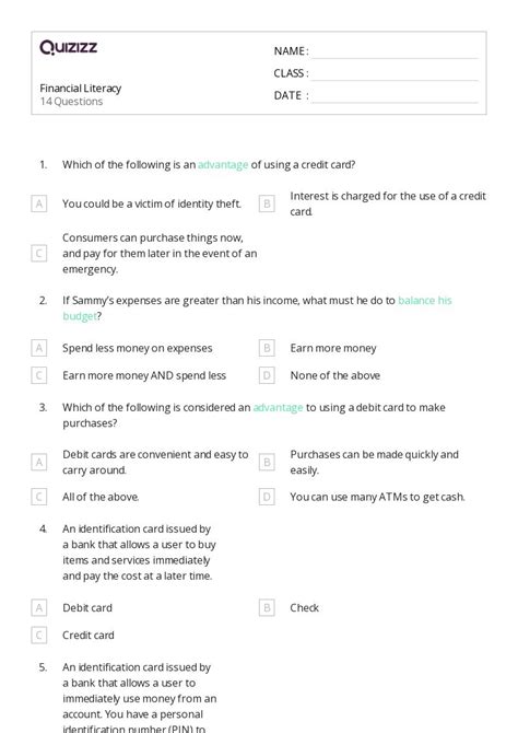 Early Literacy Worksheets For Th Year On Quizizz Free Printable