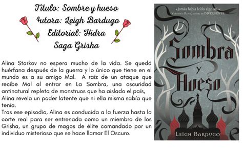 Dragones Libros Y Rosas Rese A Sombra Y Hueso De Leigh Bardugo