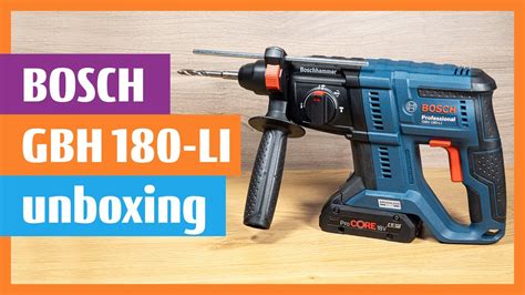 Bosch GBH 180 LI Professional Brushless Motor Cordless Rotary Hammer