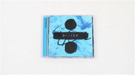 Album Divide Signed By Ed Sheeran Charitystars