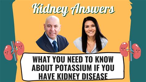 What To Know About Potassium If You Have Kidney Disease YouTube