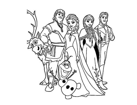 399 Frozen Coloring Pages - ColoringPagesOnly.com in 2024 | Frozen ...