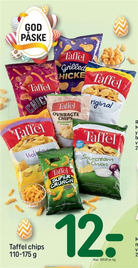 Taffel Chips Tilbud Hos Rema 1000