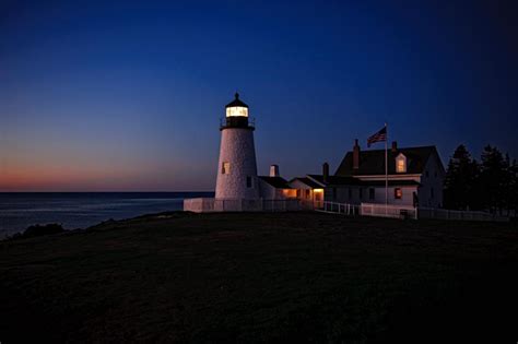 Pemaquid Point Lighthouse At Sunrise Bristol Maine Vincent