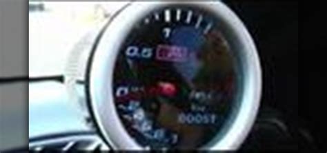 How To Install A Boost Gauge Car Mods Wonderhowto