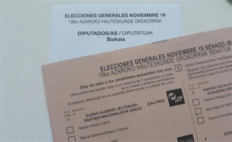 Fecha Confusa En Las Papeletas Para Votar En Las Elecciones Generales