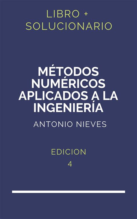 Solucionario Metodos Numericos Para Ingenieros Chapra 7 Edicion PDF