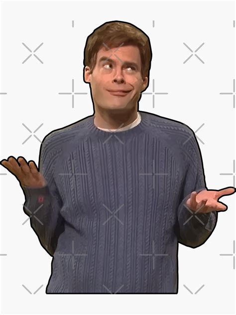 Bill Hader SNL Dancing Meme Sticker For Sale By Alicia Lee Redbubble