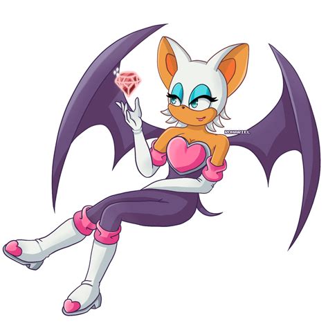 Rouge The Bat By Rohariel On Deviantart