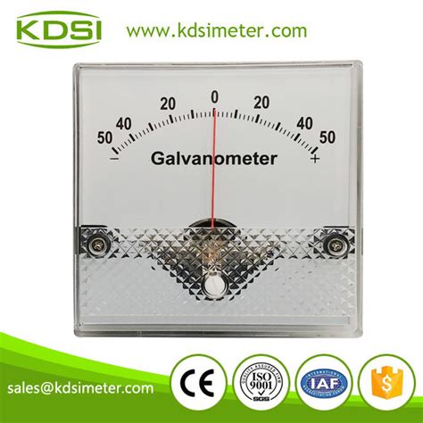 Analog Dc Galvanometer Industrial Ampere Meter Analog Ampere Meter