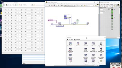 87 Labview Link Simulator By Modbus Tcp Youtube