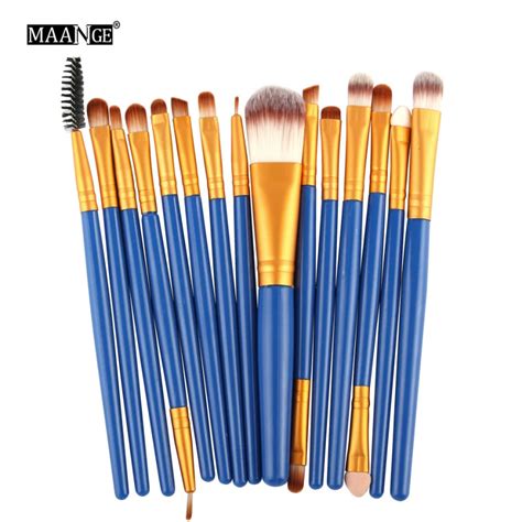 MAANGE 15 Pcs Makeup Brush Professional High Quality Makeup Brushes Set