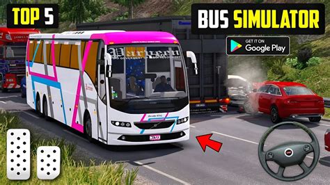 Top 5 Realistic Bus Simulator Games For Android L Best Bus Driving