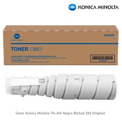 Toner Konica Minolta Tn Negro Bizhub Original Lym Digital