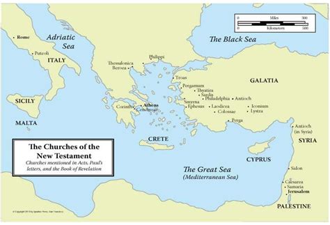 Bible Maps Bible Study New Testament