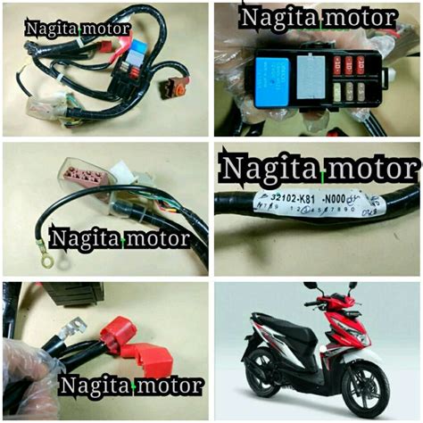 Jual Kabel Aki All New Beat Original Copotan Sub Harness Battery