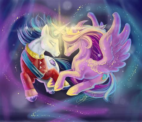 Cadence And Shining Armor By Silverflight On Deviant Art My Little