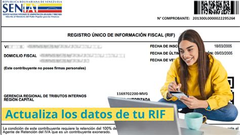 Cómo actualizar el RIF si olvidé mis datos Con 8 pasos y desde la