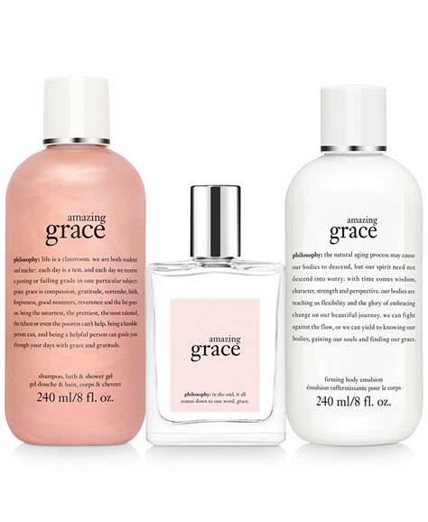 Philosophy 3 Pc Amazing Grace Eau De Toilette Jumbo T Set Macys