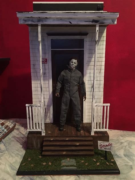 Made By Comission Is A 16 Halloween Michael Myers Housefront Porch