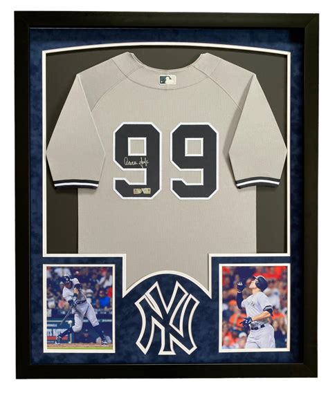 Aaron Judge Signed Custom Framed Jersey Display (Fanatics) | Pristine Auction