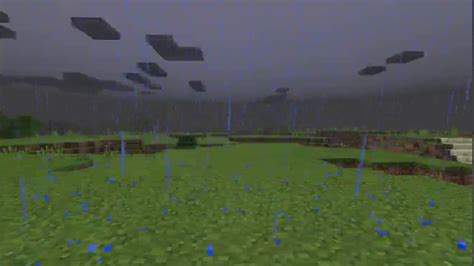 Minecraft Thunderstorm Sound Background Music Youtube