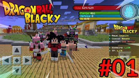 NOVA SÉRIE UPANDO STATUS MINECRAFT DRAGON BLACKY SERVER 01