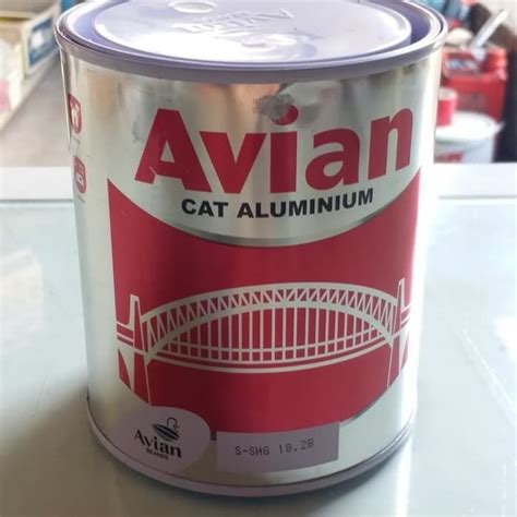 Cat Avian Warna Aluminium 1kgbarang Ini Khusus Pulau Jawa Di Luar